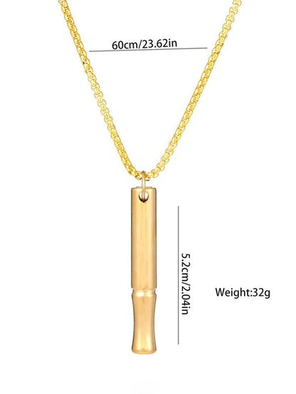 Anti-Anxiety and Stress Relief Pendant Necklace, Fashion Jewelry for Party, Daily Clothing Decor, Trendy Exquisite Jewelry for Gift, Necklaces for Men