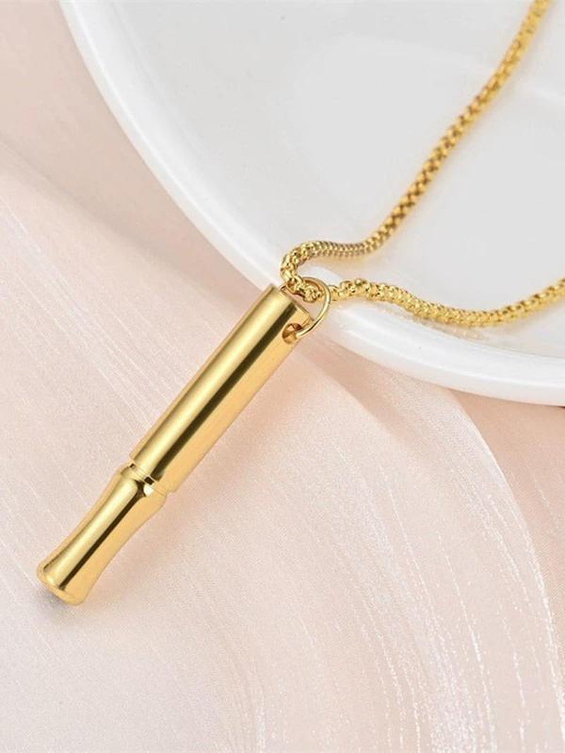 Anti-Anxiety and Stress Relief Pendant Necklace, Fashion Jewelry for Party, Daily Clothing Decor, Trendy Exquisite Jewelry for Gift, Necklaces for Men