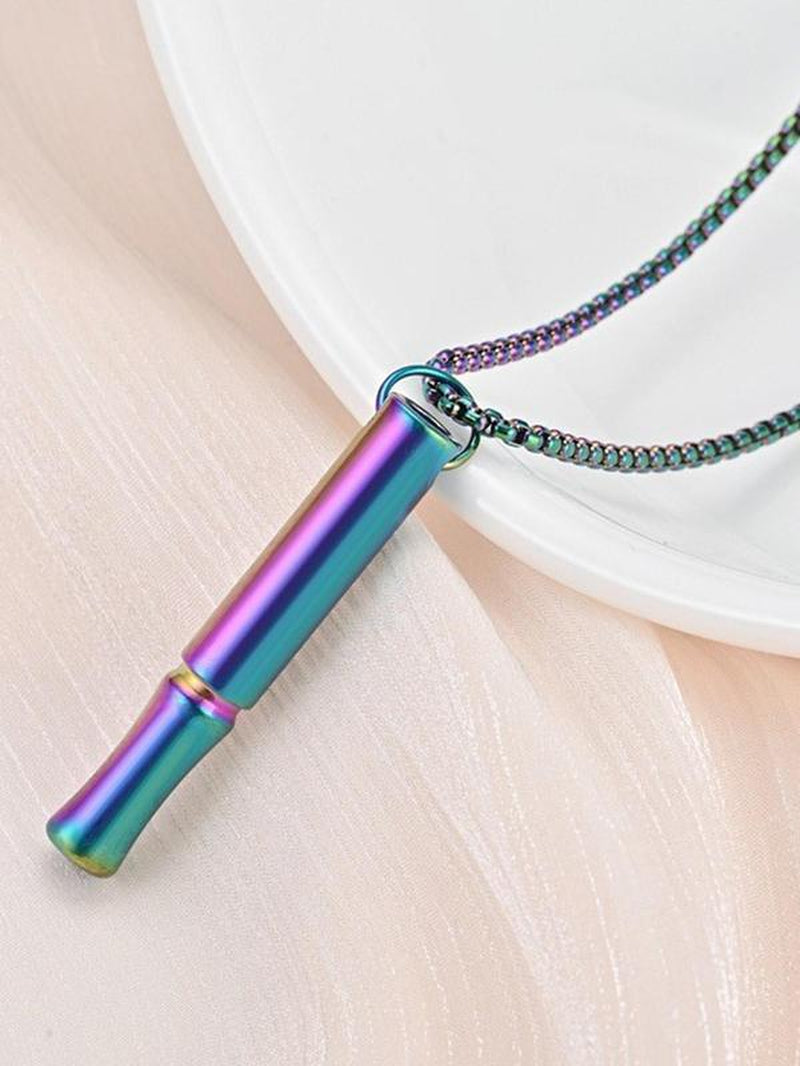 Anti-Anxiety and Stress Relief Pendant Necklace, Fashion Jewelry for Party, Daily Clothing Decor, Trendy Exquisite Jewelry for Gift, Necklaces for Men