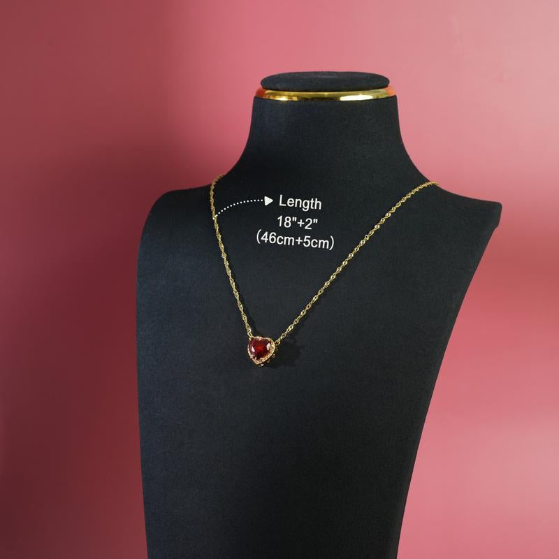 MEIITRUE Heart Pendant Necklaces for Women Men, Rhinestone Dagger Cross Pendant Necklace, Elegant Jewelry Gift for Couples