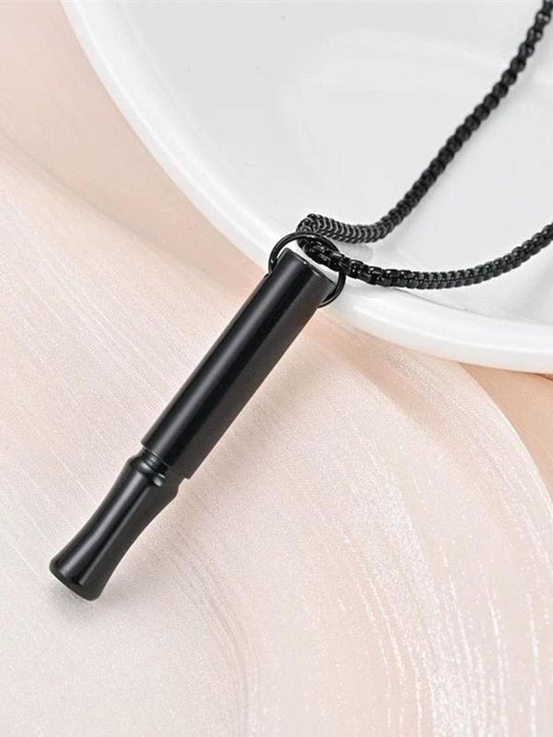 Anti-Anxiety and Stress Relief Pendant Necklace, Fashion Jewelry for Party, Daily Clothing Decor, Trendy Exquisite Jewelry for Gift, Necklaces for Men